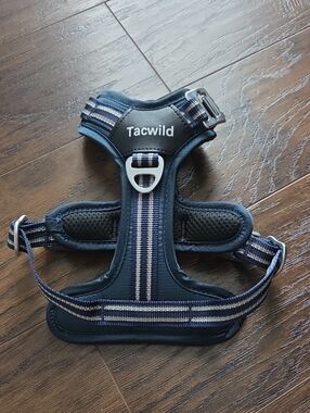 Tacwild Navy Blue Reflective Dog Harness
